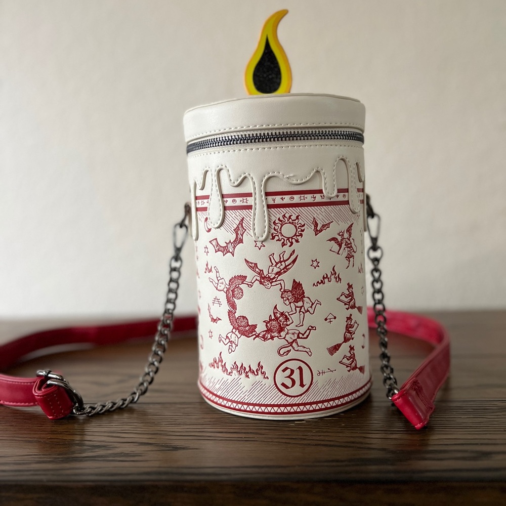 Loungefly Black Flame Candle Bag